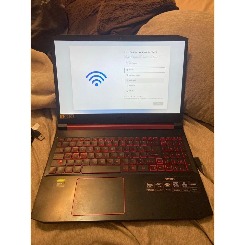 Acer Nitro 5 Gaming Laptop + SteelSeries Gaming Mouse